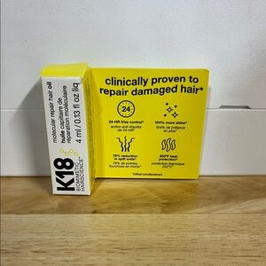 K18 Molecular Repair Hair Oil - Yellow Nourishing Treatment